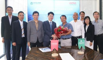 Trần Anh Group và Viettel Construction ký hợp đồng hợp tác trong dự án mới